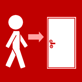 door enter